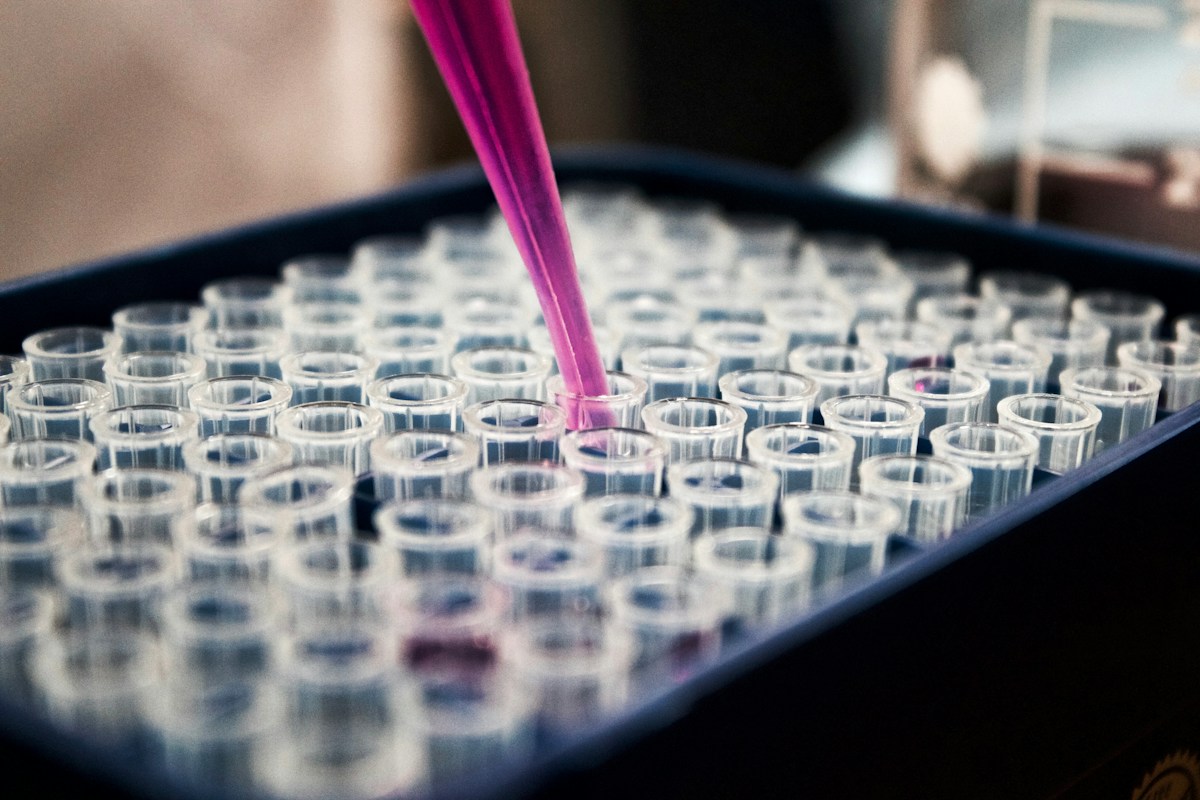 Scientist working in a laboratory
